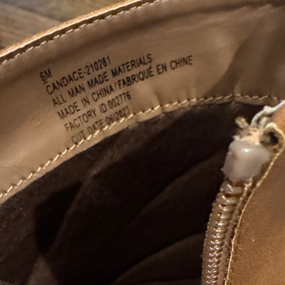 Maurices Tan Heeled Boots - Picture 2 of 4